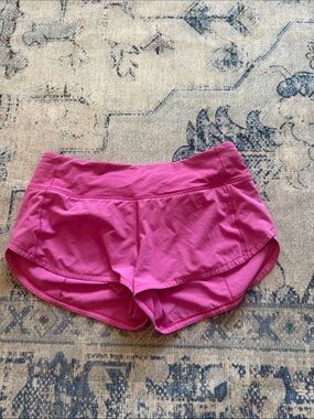 lululemon athletica sonic Pink speed ups 2.5 inch